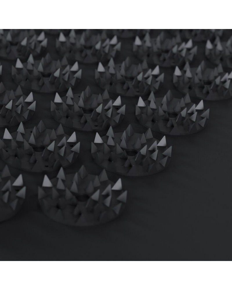 LELO - TAPPETO PER MASSAGGIO CORPO AGHIOPRESSIONE NERO