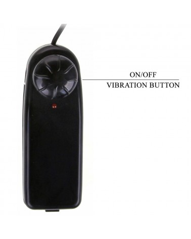 PRETTY LOVE - SLIP UNIVERSALE CON DILDO VIBRANTE E SQUIRTING 15,5 CM MULATO