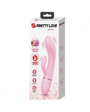 PRETTY LOVE - VIBRATORE CONIGLIO MARSKI E PUNTO G ROSA