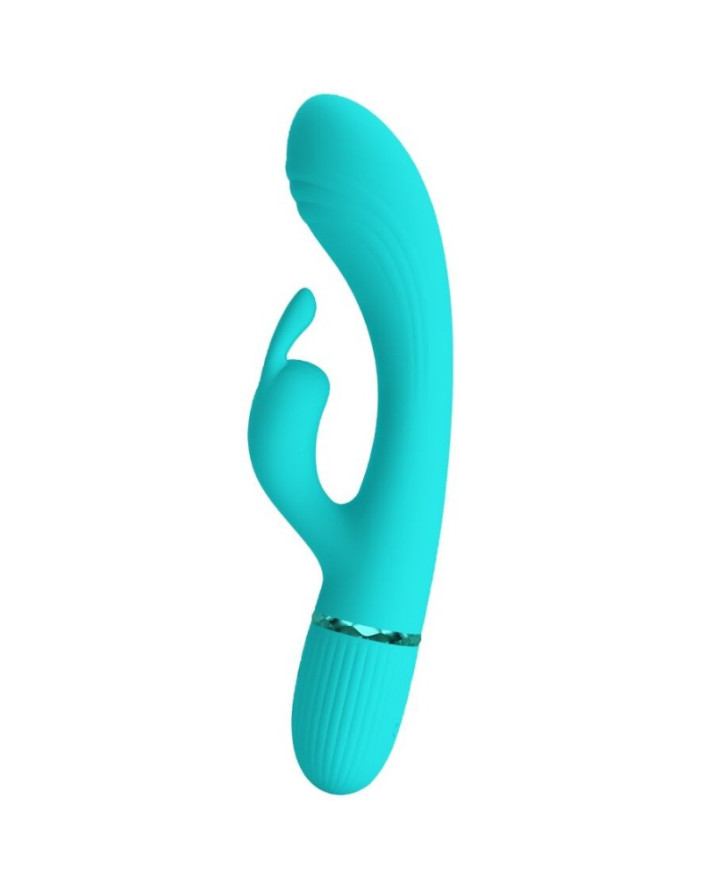 PRETTY LOVE - SCOCCO VIBRATORE CONIGLIO TURCHESE