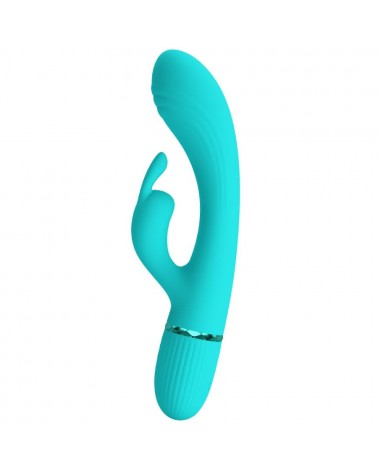 PRETTY LOVE - SCOCCO VIBRATORE CONIGLIO TURCHESE