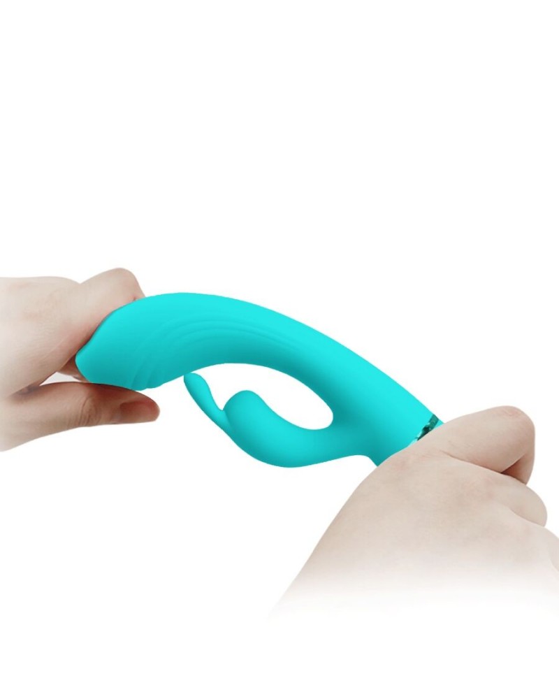 PRETTY LOVE - SCOCCO VIBRATORE CONIGLIO TURCHESE