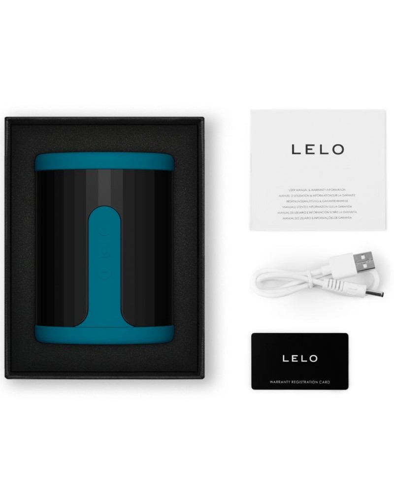 LELO - F2S™ MASTURBATORE MASCHILE TEAL BLU