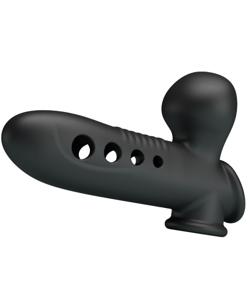 PRETTY LOVE - MANICOTTO PER PENE CRANE CON AIRBAG NERO