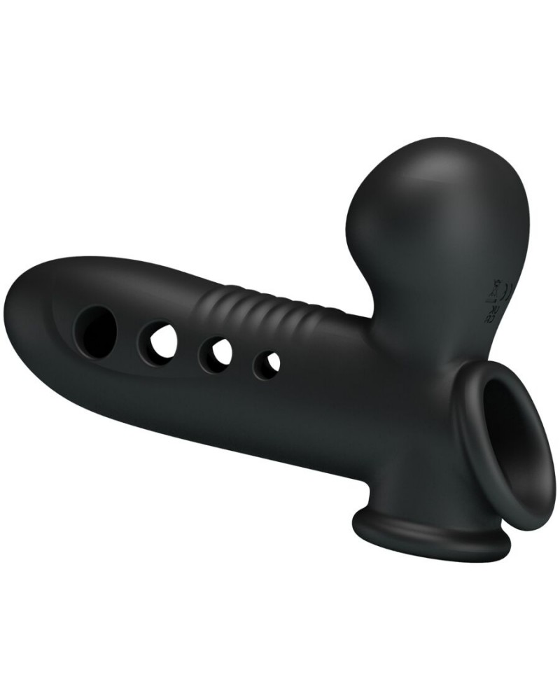 PRETTY LOVE - MANICOTTO PER PENE CRANE CON AIRBAG NERO