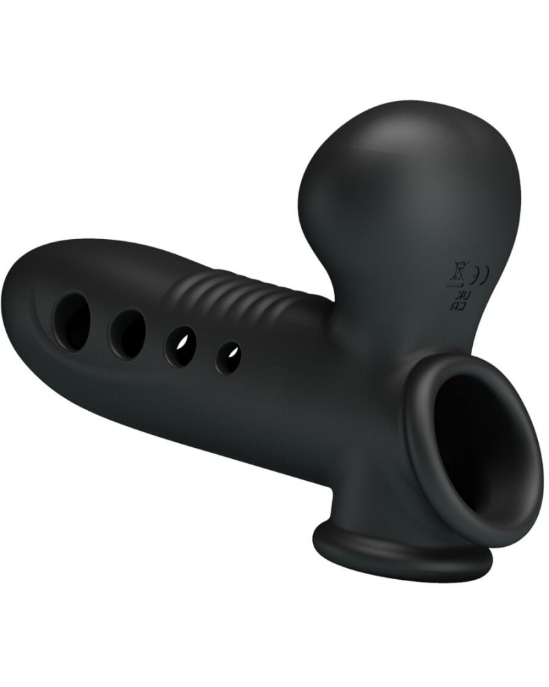 PRETTY LOVE - MANICOTTO PER PENE CRANE CON AIRBAG NERO