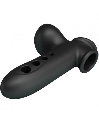 PRETTY LOVE - MANICOTTO PER PENE CRANE CON AIRBAG NERO