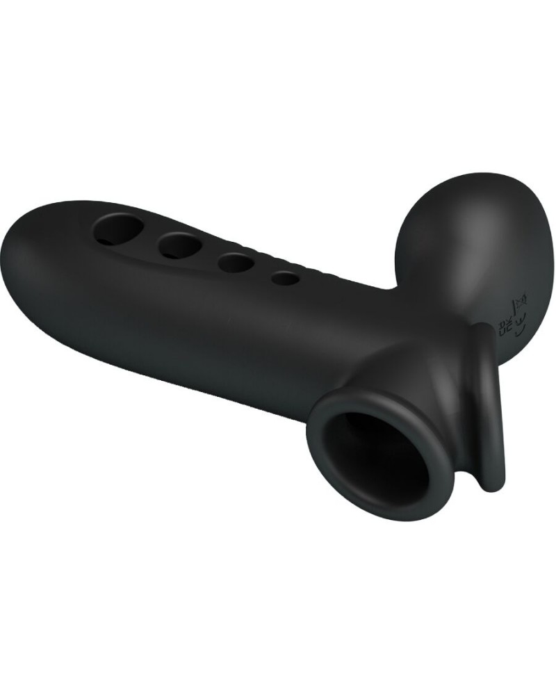 PRETTY LOVE - MANICOTTO PER PENE CRANE CON AIRBAG NERO