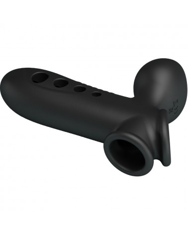 PRETTY LOVE - MANICOTTO PER PENE CRANE CON AIRBAG NERO