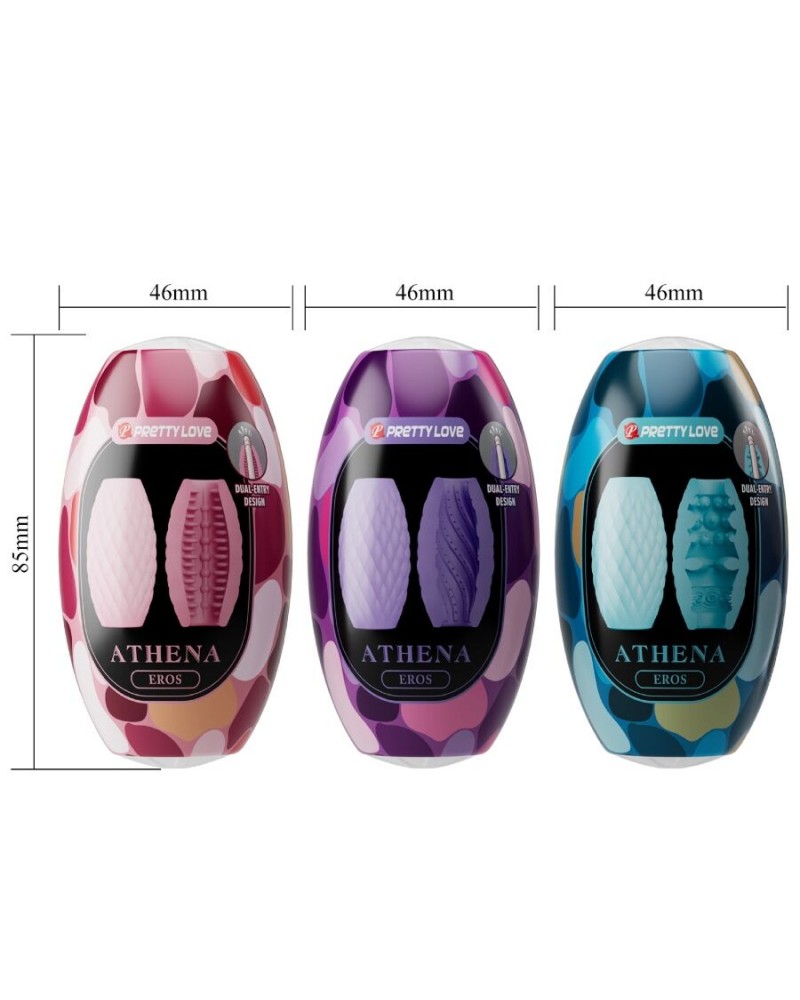 PRETTY LOVE - ATHENA EROS PACK 15 VARI MASTURBATORI MASCHILI