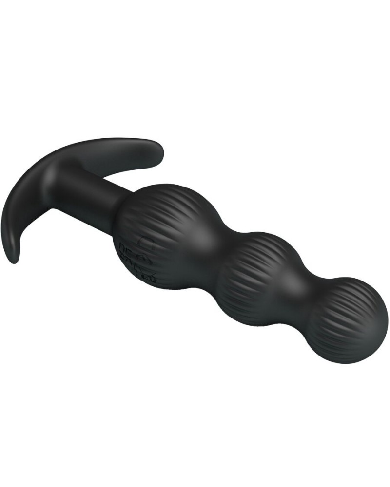 PRETTY LOVE - SIDNEY VIBRATORE ANALE 10 VIBRAZIONI NERO