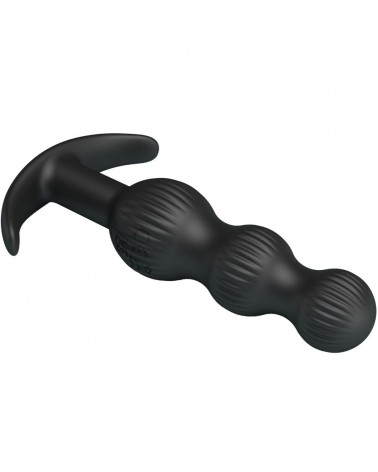 PRETTY LOVE - SIDNEY VIBRATORE ANALE 10 VIBRAZIONI NERO