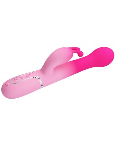 PRETTY LOVE - DEJON 3 IN 1 MULTIFUNZIONE VIBRATORE CONIGLIO ROSA