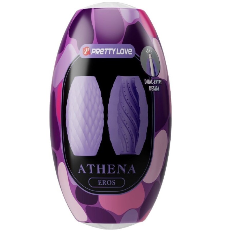 PRETTY LOVE - ATHENA EROS SILICONE MASTURBATORE MASCHILE VIOLA