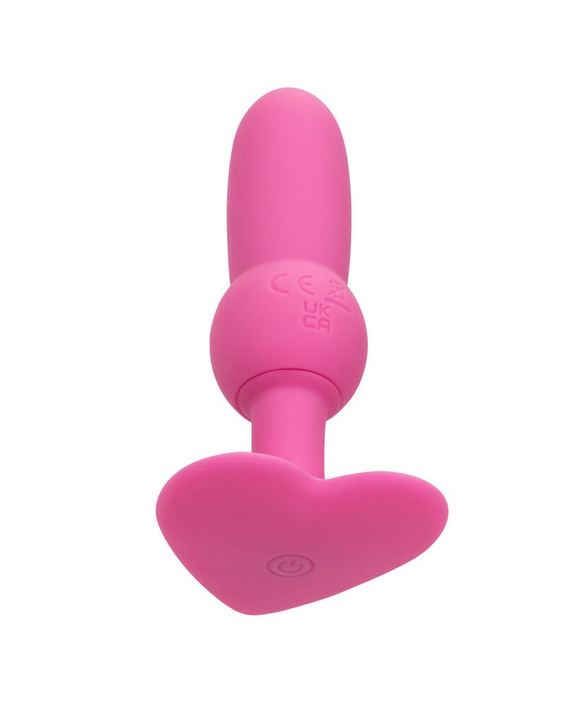 CALEXOTICS - FIRST TIME PLUG ANALE SONDA PERLINE 10 VIBRAZIONI ROSA
