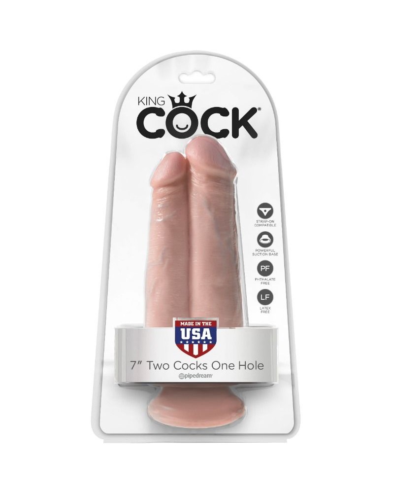 KING COCK - DOPPIA PENETRAZIONE 20,3 CM