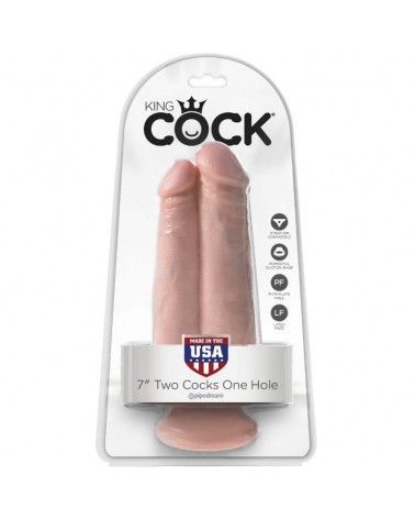 KING COCK - DOPPIA PENETRAZIONE 20,3 CM