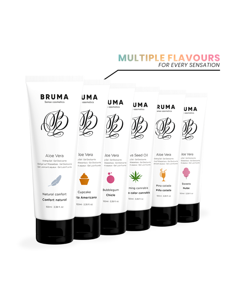 BRUMA - GEL SCORREVOLE ALOE VERA GUSTO CUPCAKE 100 ML