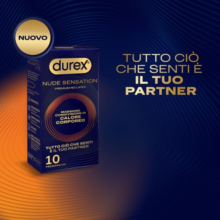 Durex Nude Sensation 10 pezzi