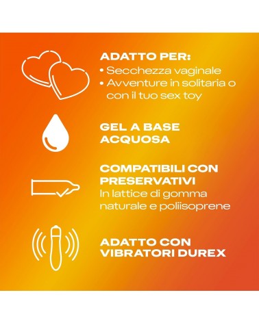 Lubrificante Durex Top Gel Hot sensazioni di fuoco
