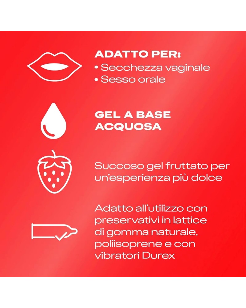 Lubrificante Play Sweet Strawberry fruttato Comodo it