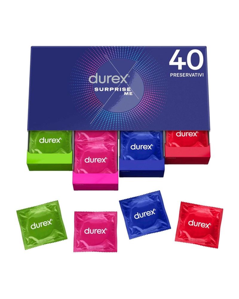 DUREX PEI SURPRISE ME - 40 PEZZI