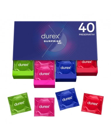 Durex PEI Surprise Me 40 preservativi misti Comodo it