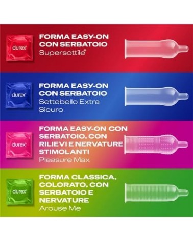 Durex PEI Surprise Me 40 preservativi misti Comodo it