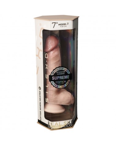 SILEXD - PENE REALISTICO IN SILICONE TERMOREATTIVO PREMIUM 17,8 CM