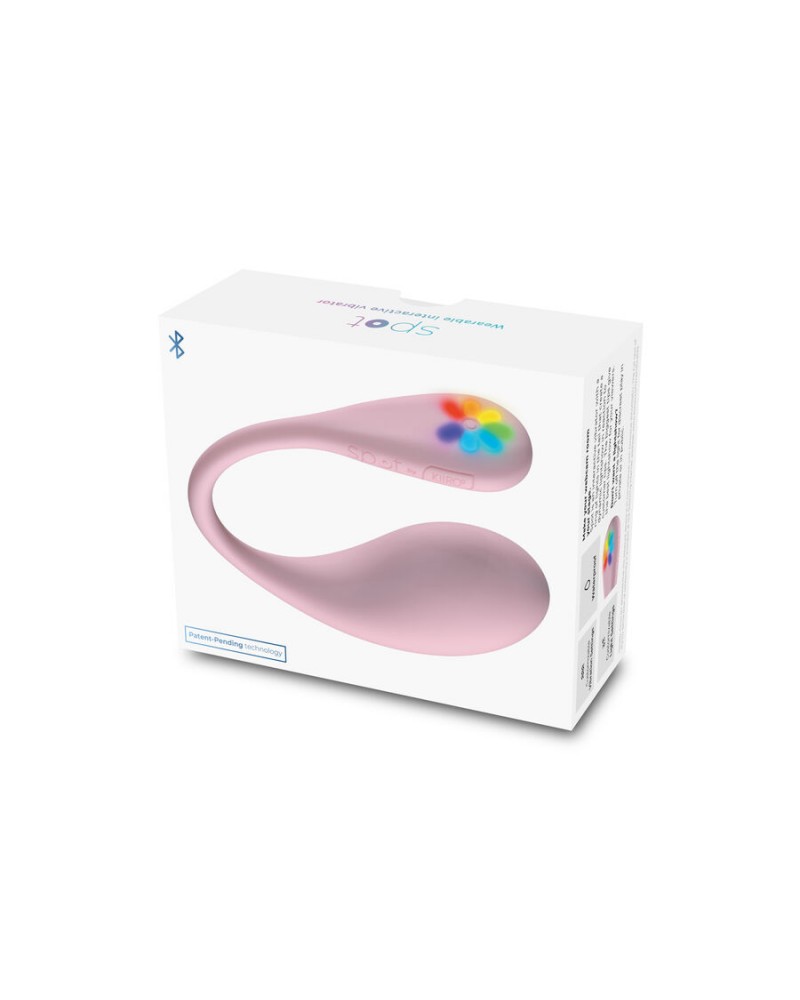 KIIROO - SPOT KISS ME VIBRATORE A FORMA DI U ROSA