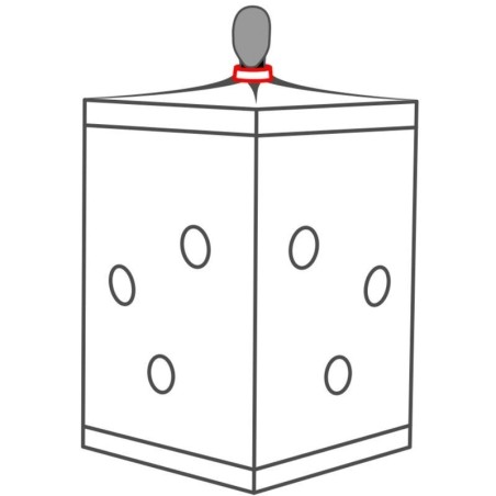 SECRET DOME - KINK CLUB CABIN SCANDALE NERO E ROSSO