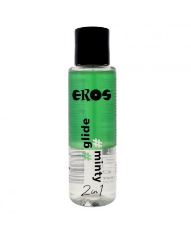 EROS - "2 IN 1"GLIDE MINTY LUBRIFICANTE A BASE DI SILICONE 100 ML