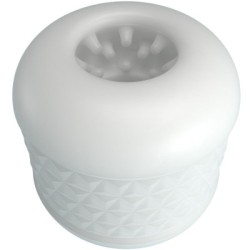 PRETTY LOVE - MASTURBATORE MASCHILE BIANCO CRYSTLE