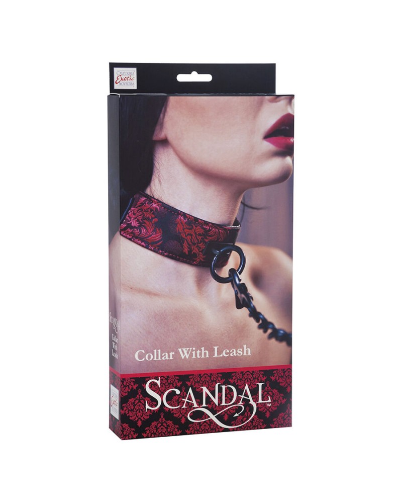CALEXOTICS - SCANDAL COLLANA CON CINTURINO NERO