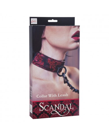 CALEXOTICS - SCANDAL COLLANA CON CINTURINO NERO