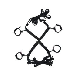 CALEXOTICS - SCANDAL SET DI CRAVATTE DA LETTO INCROCIATE