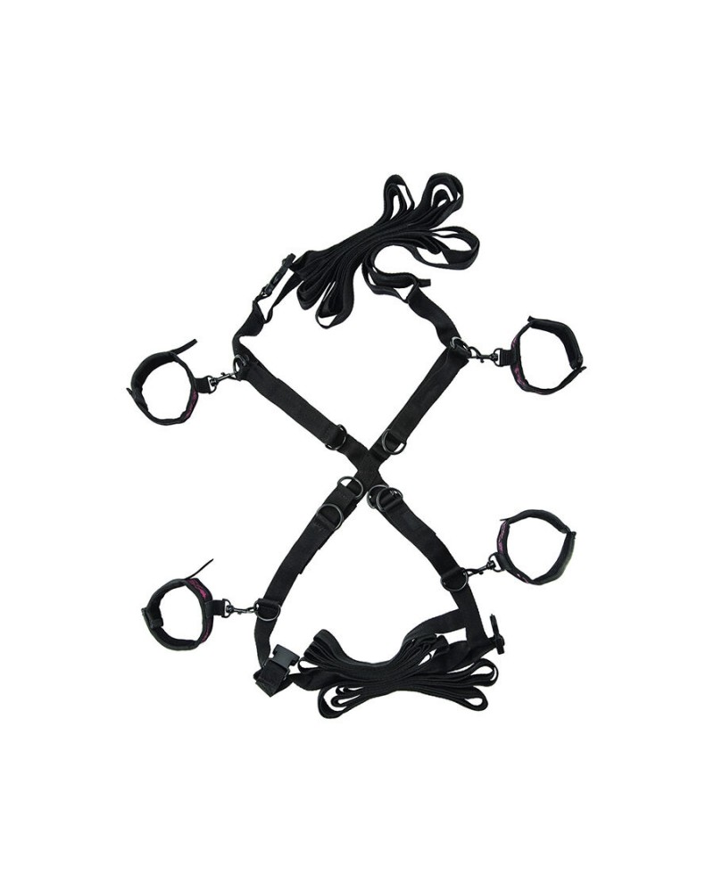 CALEXOTICS - SCANDAL SET DI CRAVATTE DA LETTO INCROCIATE