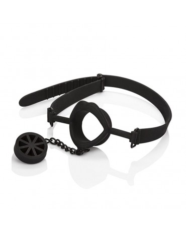 CALEXOTICS - SCANDAL BAFFO CON TAPPO IN SILICONE NERO
