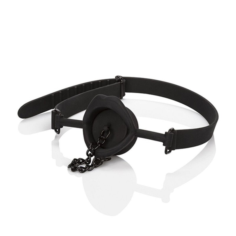 CALEXOTICS - SCANDAL BAFFO CON TAPPO IN SILICONE NERO