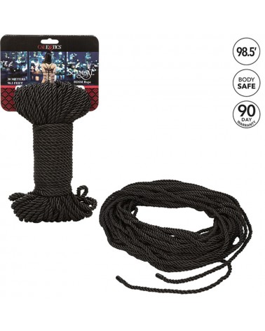 CALEXOTICS - SCANDAL CORDA NERA BDSM 30 M