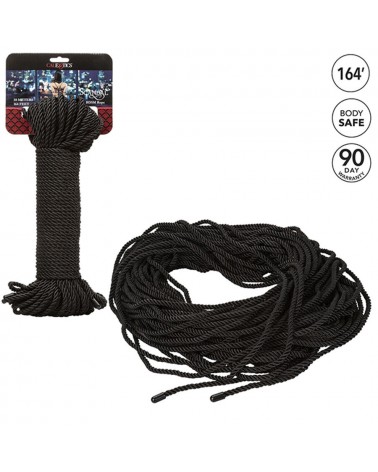 CALEXOTICS - SCANDAL  CORDA NERA BDSM 50 M