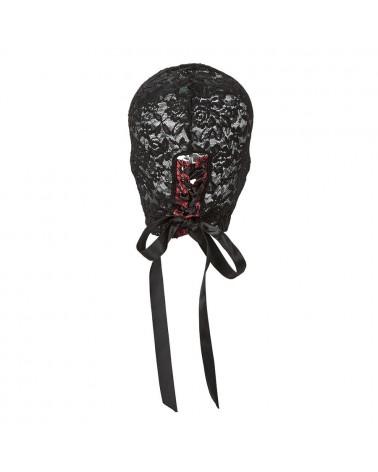 CALEXOTICS - SCANDAL  PASSAMONTAGNA IN PIZZO NERO CON FIOCCO