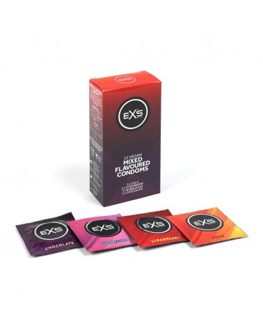 EXS Mixed Flavoured Condoms 12 pezzi