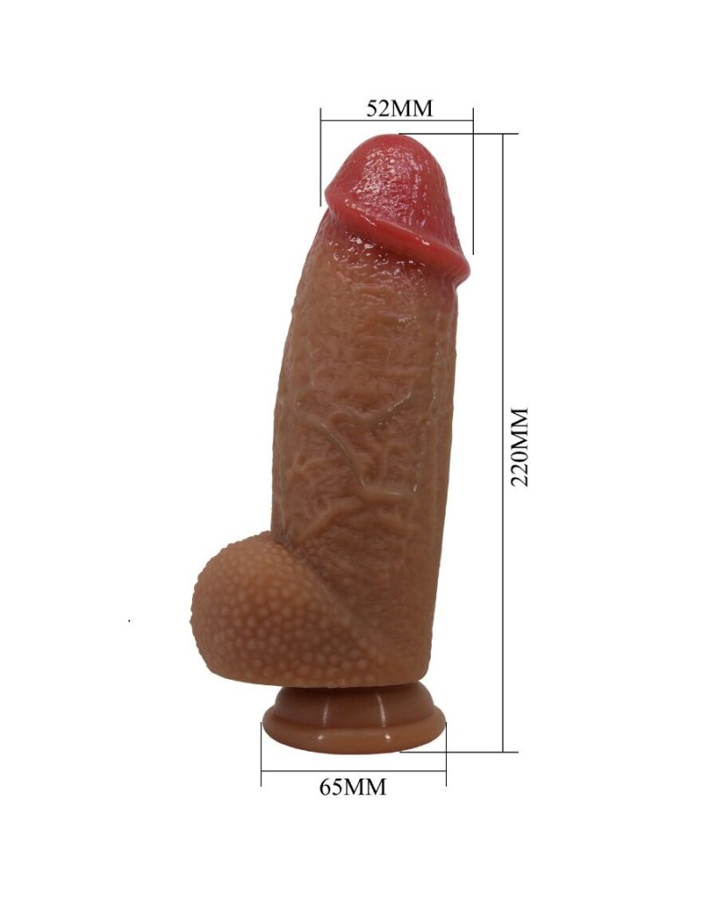 PRETTY LOVE - ACHILLE DILDO ULTRA REALISTICO 22 CM