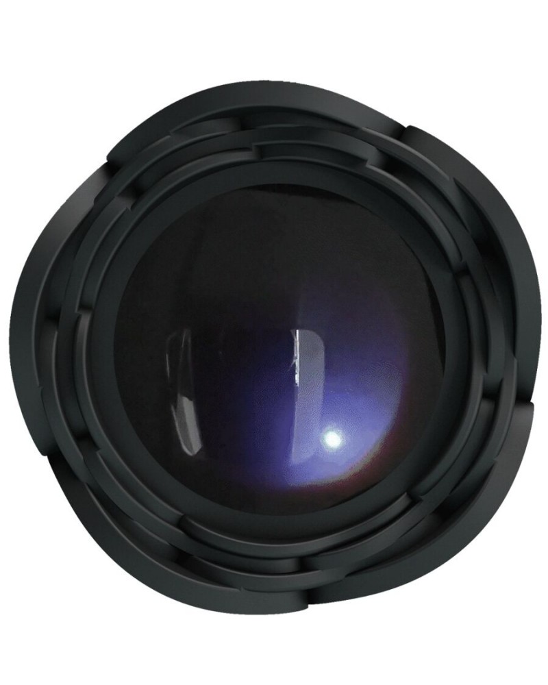 PRETTY LOVE - PLUG ANALE OLMAN CON LUCE LED NERO 8,8 CM