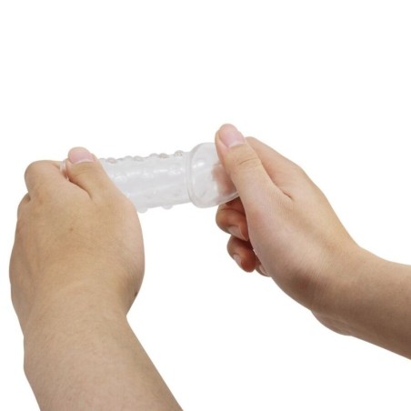 PRETTY LOVE - GUAINA PER PENE STRETTA E VOLUMIZZANTE TRASPARENTE