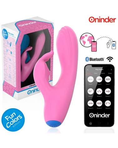 ONINDER CUTE - VIBRATORE CONIGLIETTO D'AMORE PER PUNTO G E CLITORIDE - APP GRATUITA IN TUTTO IL MONDO