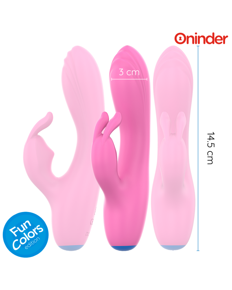 ONINDER CUTE - VIBRATORE CONIGLIETTO D'AMORE PER PUNTO G E CLITORIDE - APP GRATUITA IN TUTTO IL MONDO