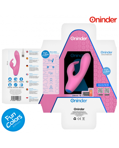 ONINDER CUTE - VIBRATORE CONIGLIETTO D'AMORE PER PUNTO G E CLITORIDE - APP GRATUITA IN TUTTO IL MONDO