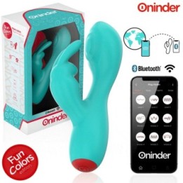 ONINDER CUTE - VIBRATORE CLITORIDEO PUNTO G LOVE BUNNY - APP GRATUITA IN TUTTO IL MONDO